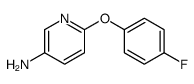 6-(4-fluorophenoxy)pyridin-3-amine Structure