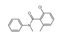 2,N-dimethyl-6-chloro-benzanilide Structure