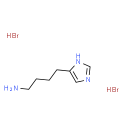 4-(1H-IMIDAZOL-4-YL)-BUTYLAMINE 2HBR structure