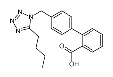 5-butyl-1-(4-(2'-carboxyphenyl)benzyl)tetrazole结构式