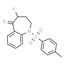 4-氟-1-甲苯磺酰-3,4-二氢-1H-苯并[b]吖庚英-5(2H)-酮图片