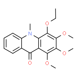 4-Ethoxy-1,2,3-trimethoxy-10-methylacridin-9(10H)-one picture