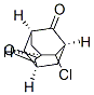 (1R,3R,5R,7R)-4-Chloro-2,6-adamantanedione结构式