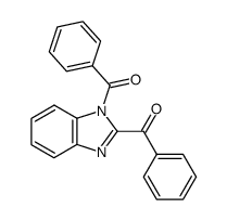 1,2-dibenzoylbenzimidazole Structure