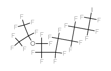 8-(七氟异丙氧基)-1-碘全氟辛烷结构式