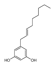 5-[(Z)-non-2-enyl]benzene-1,3-diol结构式