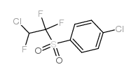 1-chloro-4-(2-chloro-1,1,2-trifluoroethyl)sulfonylbenzene Structure