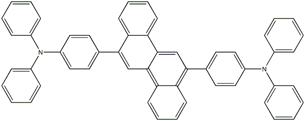 4,4'-(Chrysene-6,12-diyl)bis(N,N-diphenylaniline) Structure