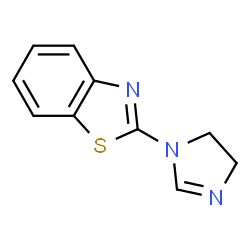 Benzothiazole, 2-(4,5-dihydro-1H-imidazol-1-yl)- (9CI)结构式