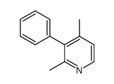 2,4-dimethyl-3-phenylpyridine Structure