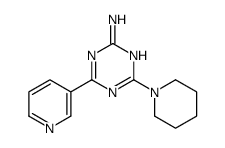 4-Piperidino-6-(3-pyridyl)-1,3,5-triazin-2-amine picture