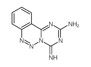 2H-1,3,5-Triazino[1,2-c][1,2,3]benzotriazin-4-amine,2-imino- Structure