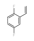 2,5-二氟苯乙烯结构式