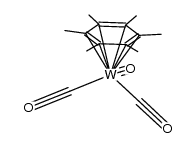 W(CO)3(η6-Me6C6) Structure