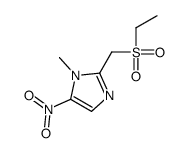 2-(ethylsulfonylmethyl)-1-methyl-5-nitroimidazole Structure