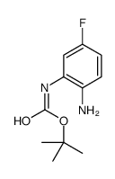 N2-(叔丁氧羰基)-4-氟-1,2-苯二胺图片