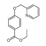 ethyl 4-(pyridin-2-ylmethoxy)benzoate Structure