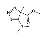 methyl 5-(dimethylamino)-4-methyl-4H-1,2,3-triazole-4-carboxylate结构式