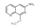 8-甲氧基-1,7-萘啶-6-胺图片