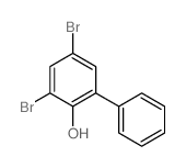 [1,1'-Biphenyl]-2-ol,3,5-dibromo- structure