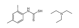 triethylamine (2,4-dimethylphenyl)carbamodithioate Structure