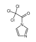 1-(Trichloroacetyl)-1H-imidazole结构式