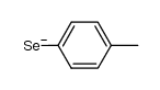 4-methylbenzeneselenolate Structure