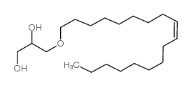 甘油1-油醚-d5结构式