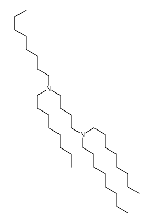 N,N,N',N'-tetraoctylbutane-1,4-diamine Structure