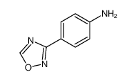 4-(1,2,4-噁二唑-3-基)苯胺结构式