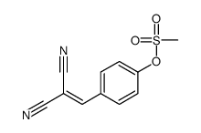 [4-(2,2-dicyanoethenyl)phenyl] methanesulfonate Structure