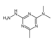 4-hydrazinyl-N,N,6-trimethyl-1,3,5-triazin-2-amine结构式