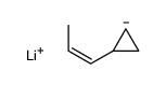 lithium,prop-1-enylcyclopropane结构式