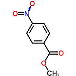 4-硝基苯甲酸甲酯结构式