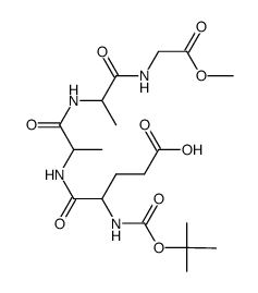 Boc-Glu-Ala-Ala-Gly-OMe picture