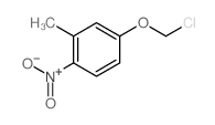 4-(chloromethoxy)-2-methyl-1-nitro-benzene Structure