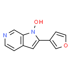 1H-Pyrrolo[2,3-c]pyridine,2-(3-furanyl)-1-hydroxy-(9CI)结构式