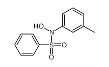 N-hydroxy-N-(3-methylphenyl)benzenesulfonamide Structure