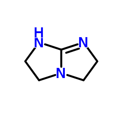 1,4,6-triazabicyclo[3.3.0]oct-4-ene结构式