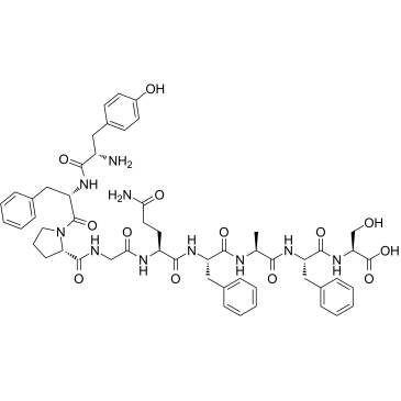 Chemerin-9, Human Structure