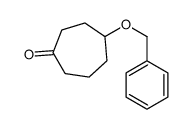 4-phenylmethoxycycloheptan-1-one Structure