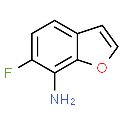 7-Benzofuranamine,6-fluoro-(9CI)结构式