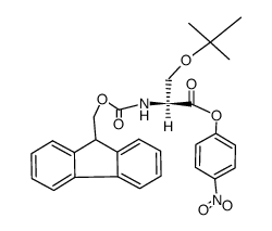 Fmoc-Ser(t-Bu)-ONp Structure