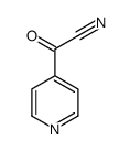 alpha-oxopyridine-4-acetonitrile structure