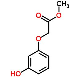 Methyl (3-hydroxyphenoxy)acetate Structure