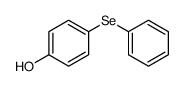 4-phenylselanylphenol结构式