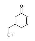 1-oxo-5-hydroxy-methyl-2-cyclohexene Structure