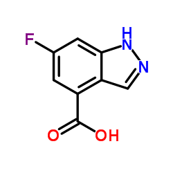 6-Fluoro-1H-indazole-4-carboxylic acid picture