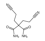 bis-(2-cyano-ethyl)-malonic acid diamide Structure