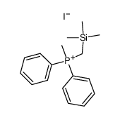 methyldiphenyl((trimethylsilyl)methyl)phosphonium iodide Structure